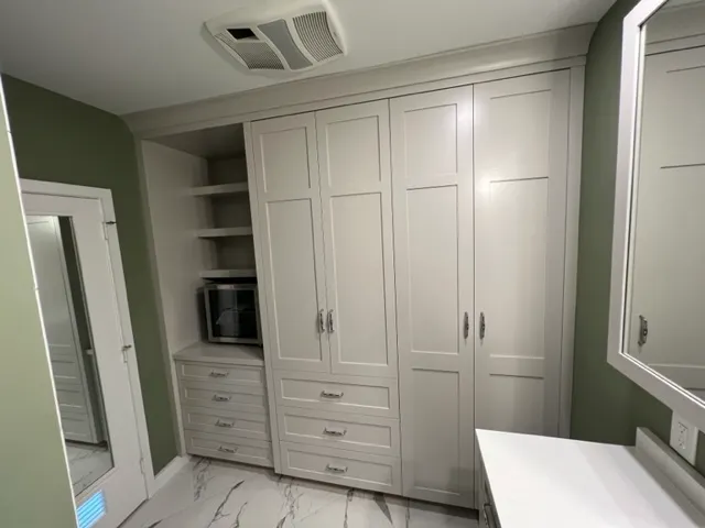 Custom closet cabinets handcrafted in Richmond, VA